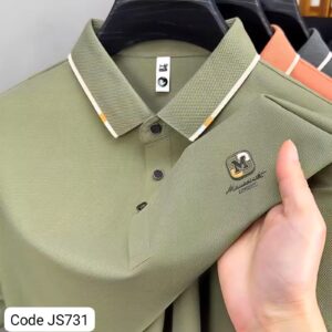 Premium China Fabric Half Sleeve Polo Shirt For Men